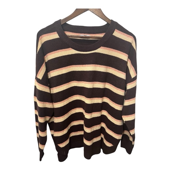 SONOMA SOFT STRETCHY STRIPED COZY SWEATER SIZE XXL - Picture 1 of 11